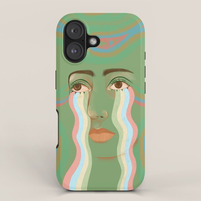 Crying Rainbow River  iPhone Case Gallery Image 1
