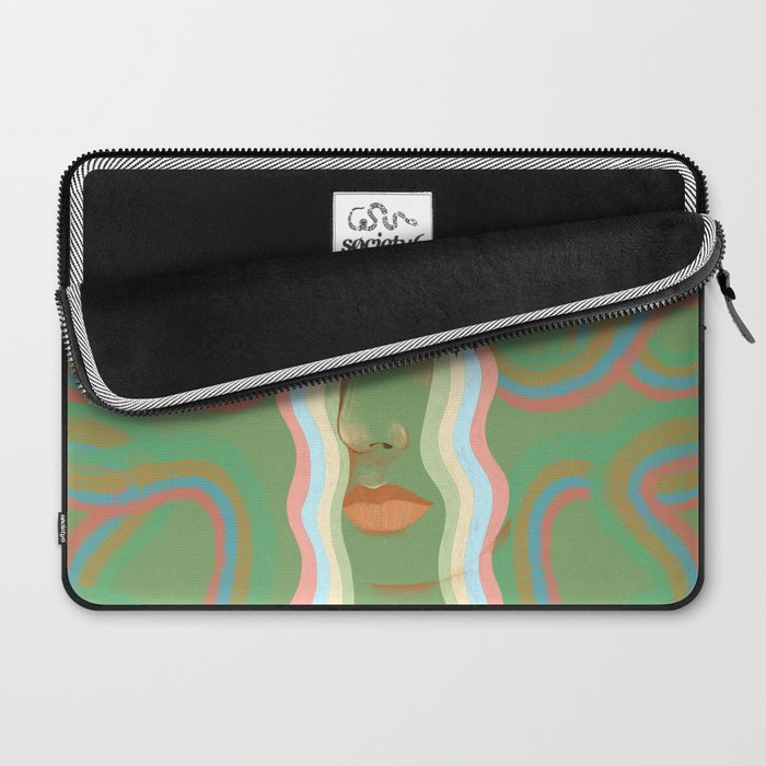 Crying Rainbow River  Laptop Sleeve Gallery Image 2