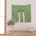 Crying Rainbow River  Wall Tapestry Gallery Image 2