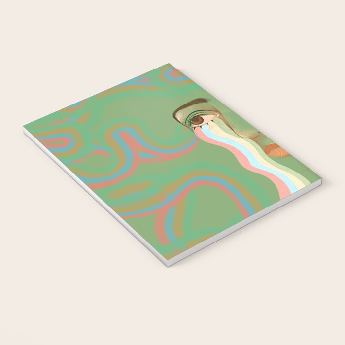Crying Rainbow River  Notebook Gallery Image 3