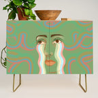Crying Rainbow River  Credenza Gallery Image 1
