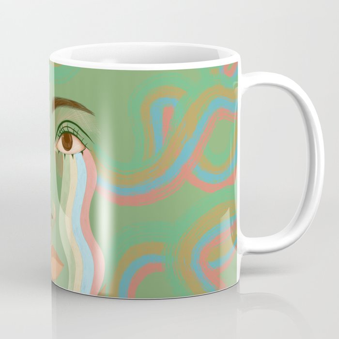 Crying Rainbow River  Coffee Mug Gallery Image 1