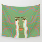 Crying Rainbow River  Wall Tapestry Gallery Image 4