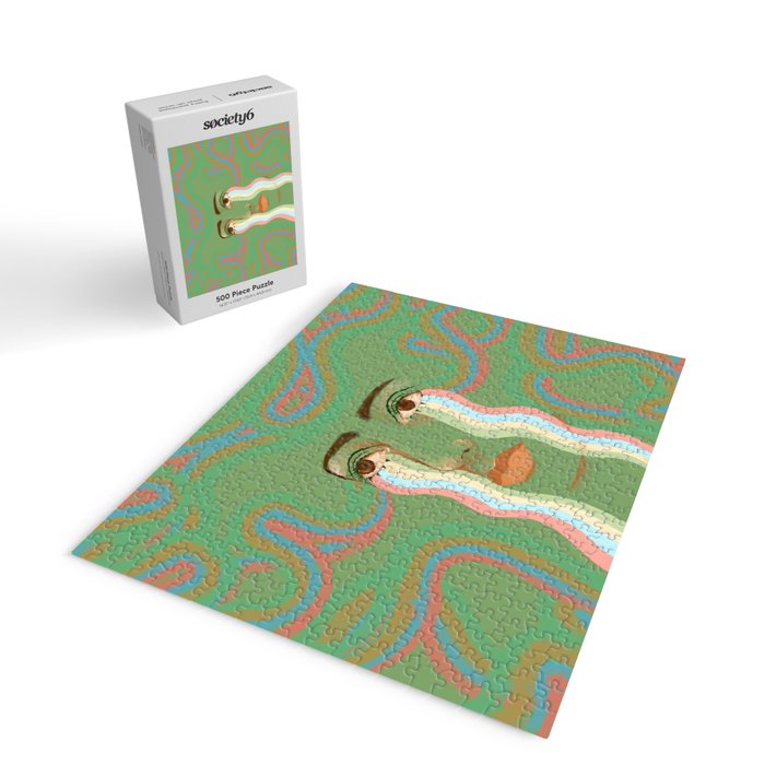 Crying Rainbow River  Jigsaw Puzzle Gallery Image 2