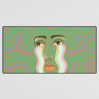 Crying Rainbow River  Desk Mat Gallery Image 3