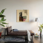 Soft Geometry I Wood Wall Art Gallery Image 2