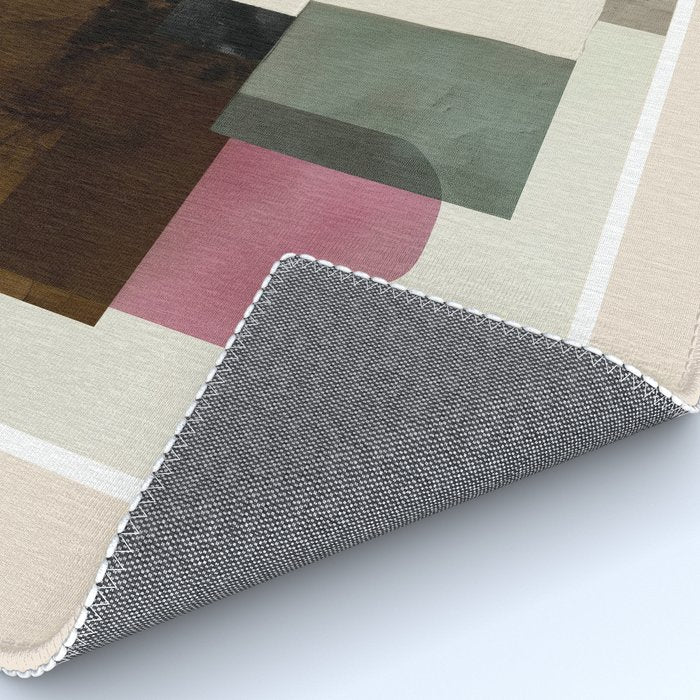 Soft Geometry I Rug Gallery Image 4