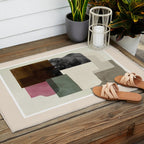 Soft Geometry I Outdoor Rug Gallery Image 2