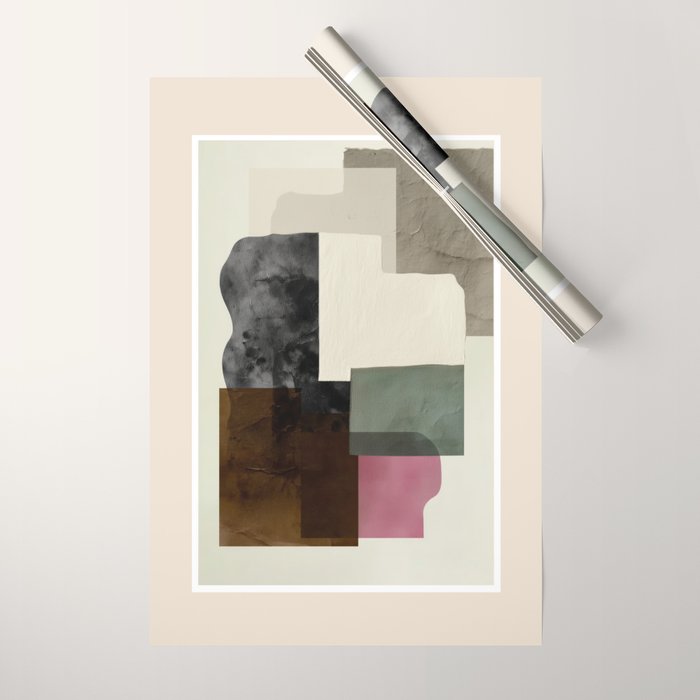Soft Geometry I Wrapping Paper Gallery Image 1