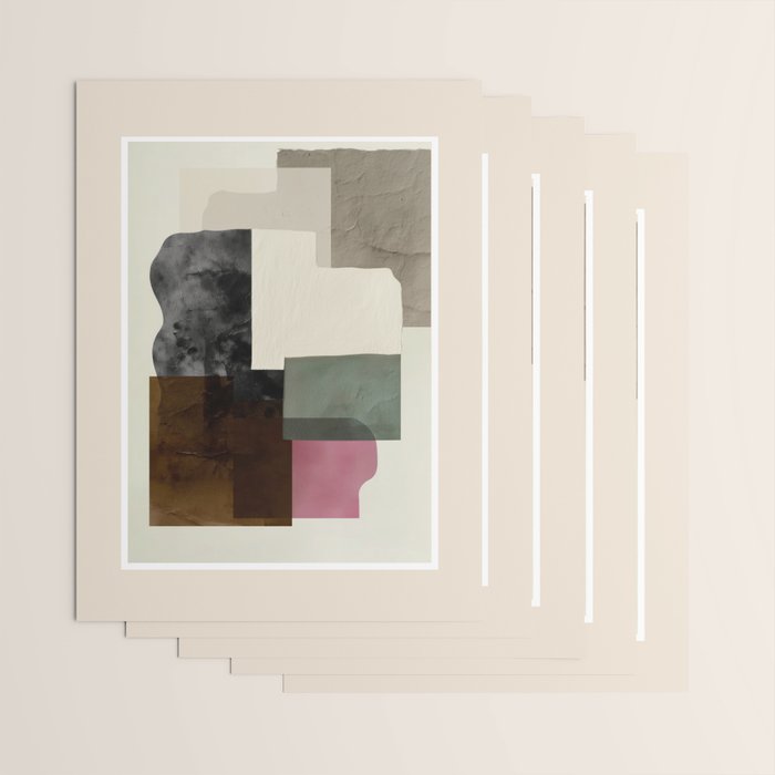 Soft Geometry I Wrapping Paper Gallery Image 3