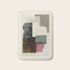 Soft Geometry I Bath Mat Gallery Image 1
