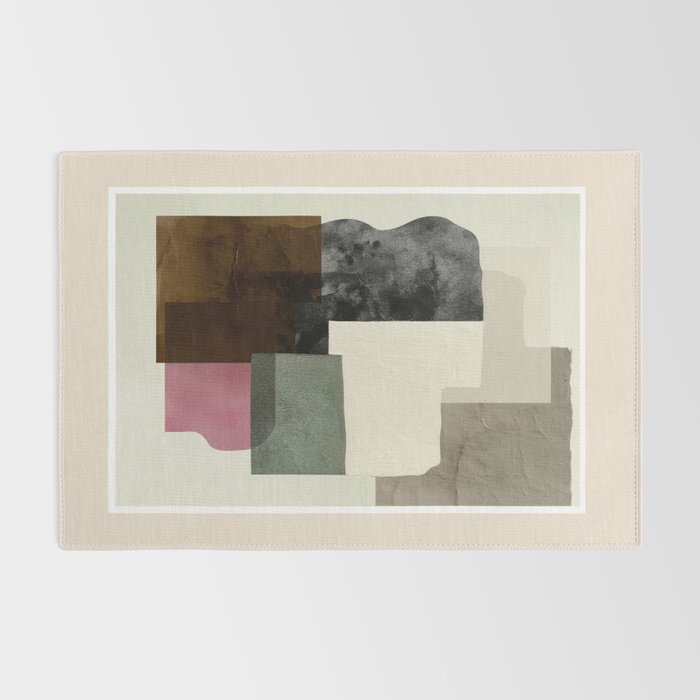 Soft Geometry I Rug Gallery Image 2