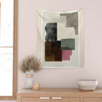 Soft Geometry I Wall Tapestry Gallery Image 2