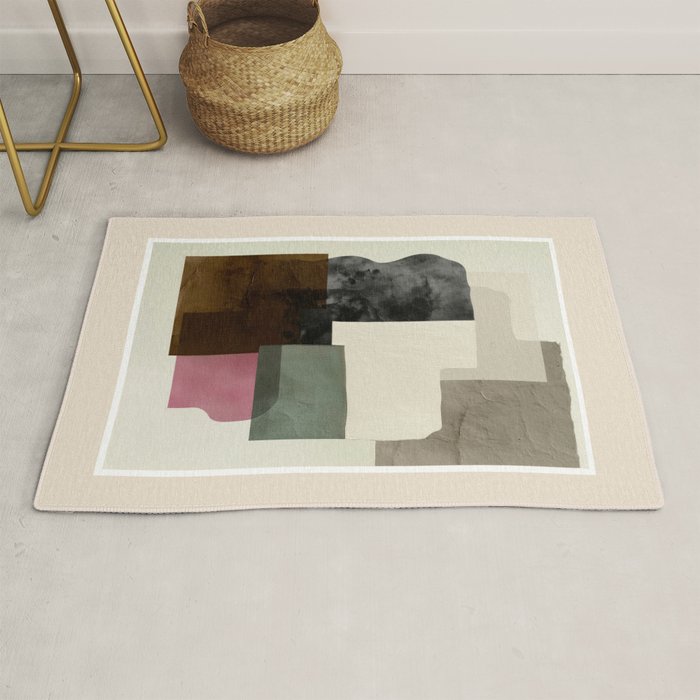 Soft Geometry I Rug Gallery Image 1