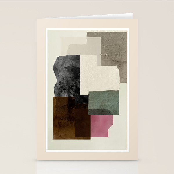 Soft Geometry I Stationery Card Gallery Image 2