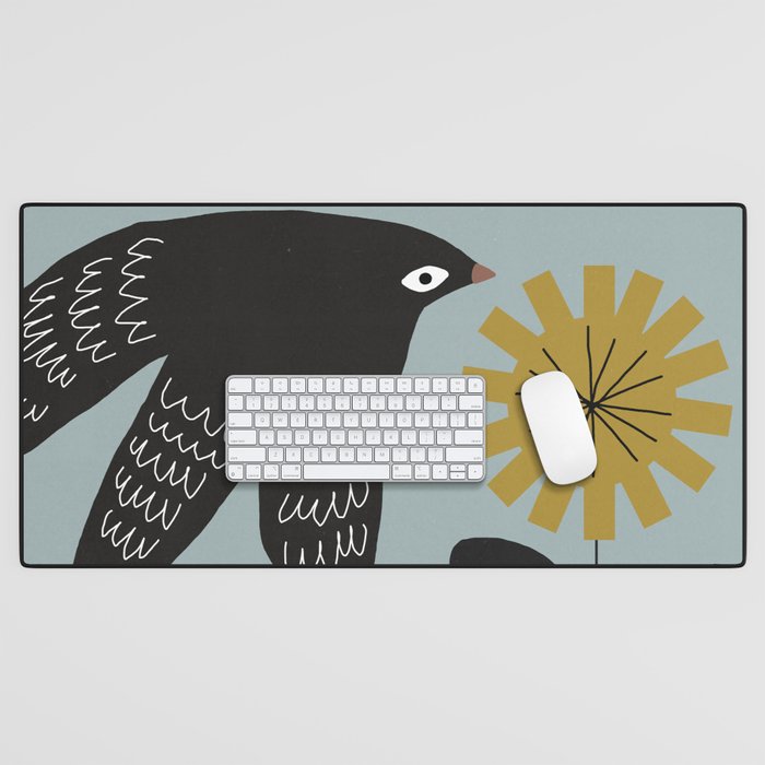 Flirting with Spring Desk Mat Gallery Image 1