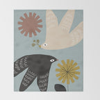 Flirting with Spring Throw Blanket Gallery Image 2