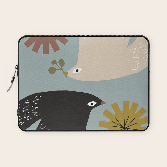 Flirting with Spring Laptop Sleeve Gallery Image 1
