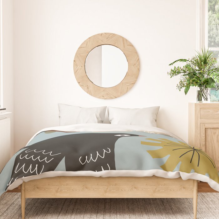 Flirting with Spring Duvet Cover Gallery Image 3