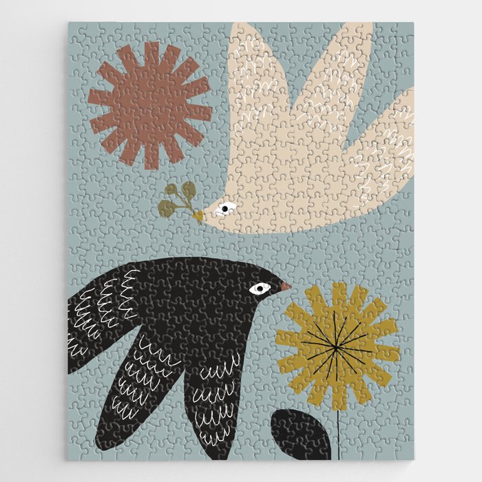 Flirting with Spring Jigsaw Puzzle