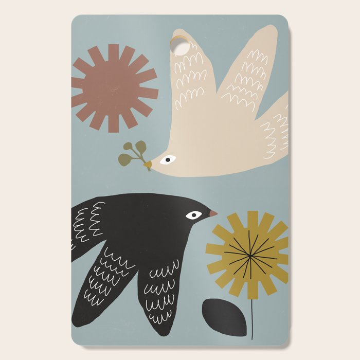 Flirting with Spring Cutting Board Gallery Image 1