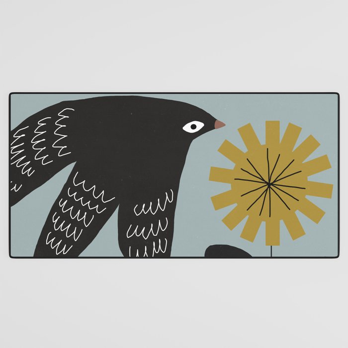 Flirting with Spring Desk Mat Gallery Image 3