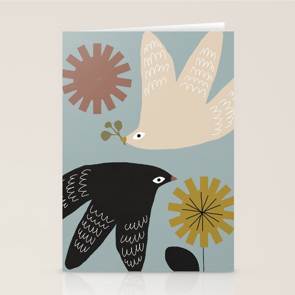 Flirting with Spring Stationery Card Gallery Image 1