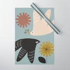 Flirting with Spring Wrapping Paper Gallery Image 1