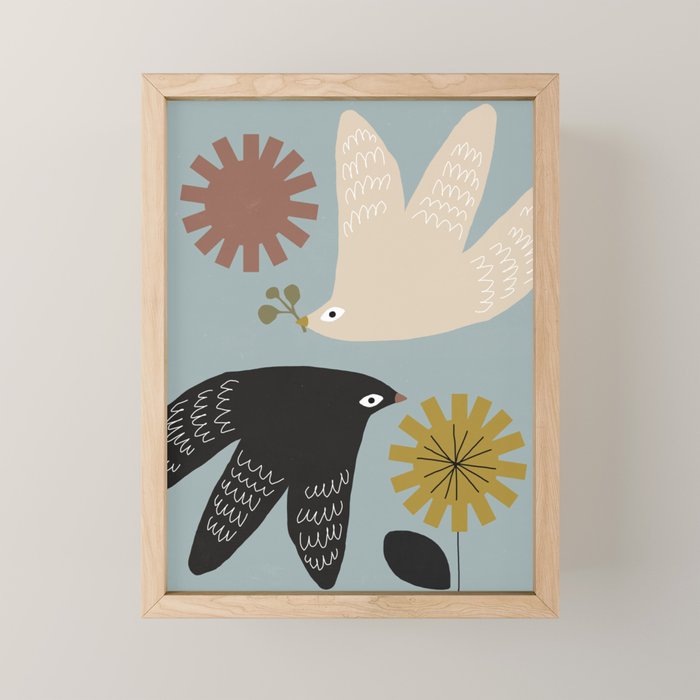 Flirting with Spring Mini Art Print Gallery Image 1