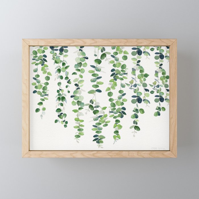 Eucalyptus Garland  Mini Art Print Gallery Image 1