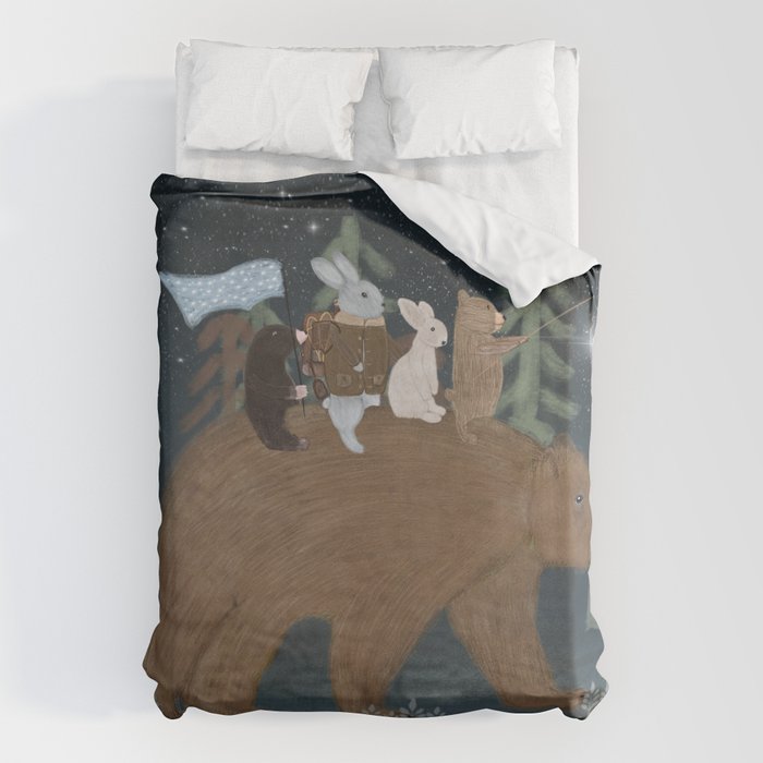 the moon bear Duvet Cover Gallery Image 6