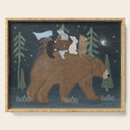 the moon bear Serving Tray Gallery Image 1