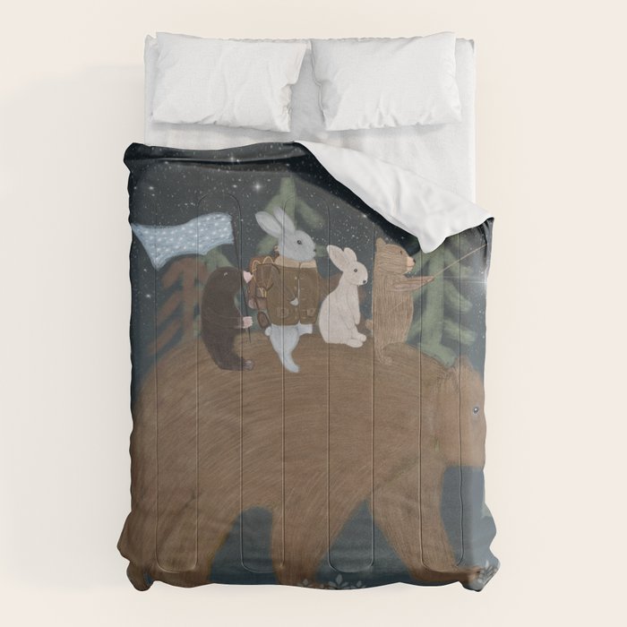 the moon bear Comforter Gallery Image 6