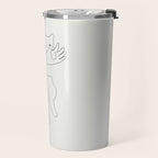 One Line Cat 2: Hug Travel Mug Gallery Image 2