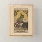 The Magician - Frog Tarot Mini Art Print Gallery Image 1