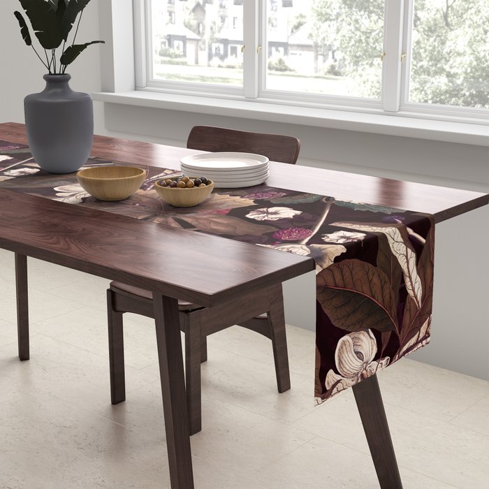 Winter Botanical Garden II Table Runner Gallery Image 2