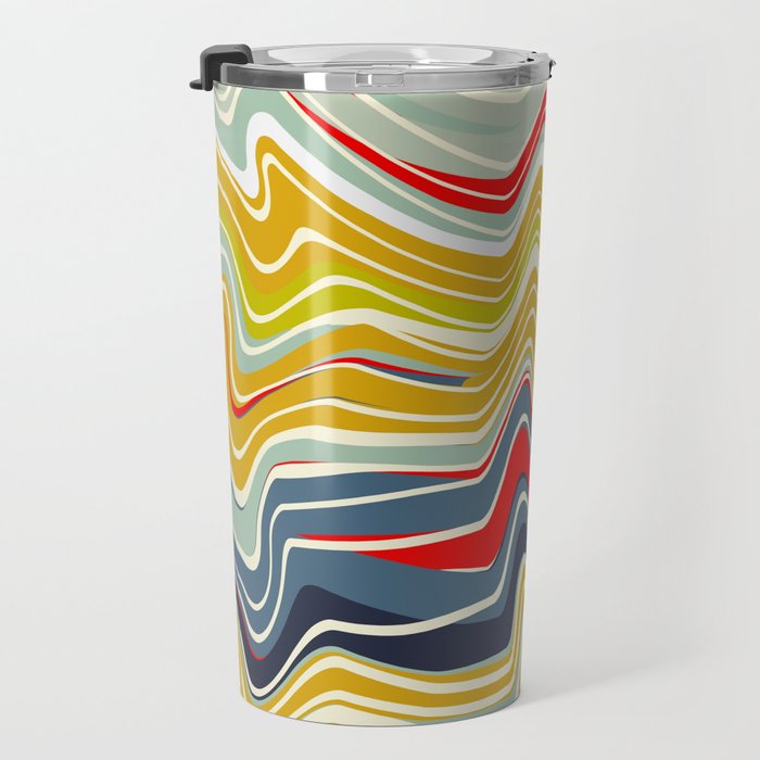 warped lines II Travel Mug Gallery Image 3