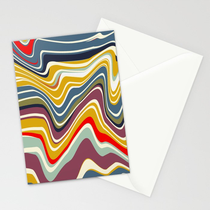 warped lines II Stationery Card Gallery Image 2