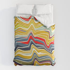 warped lines II Comforter Gallery Image 6