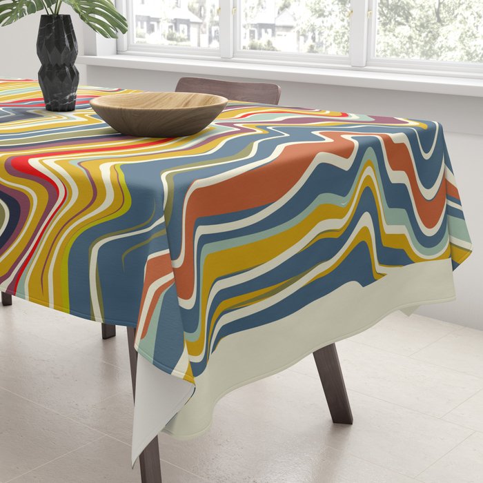 warped lines II Tablecloth Gallery Image 3
