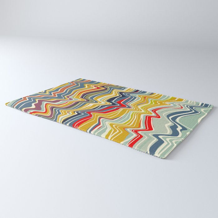 warped lines II Rug Gallery Image 3