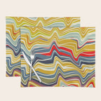 warped lines II Placemat Gallery Image 1