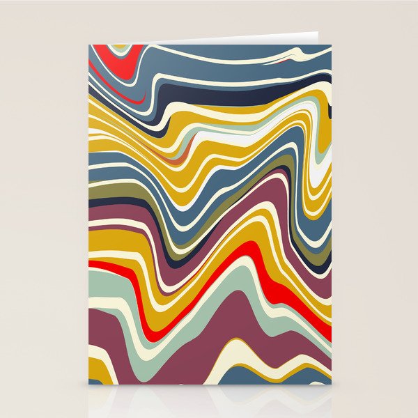 warped lines II Stationery Card Gallery Image 2