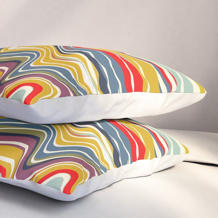warped lines II Pillow Sham Gallery Image 3