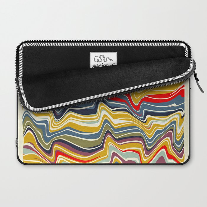 warped lines II Laptop Sleeve Gallery Image 2