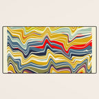 warped lines II Desk Mat Gallery Image 3