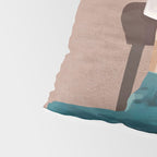 Woman Reading Newspaper Pillow Sham Gallery Image 4