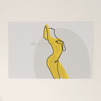 Mustard Moonlight  Welcome Mat Gallery Image 1
