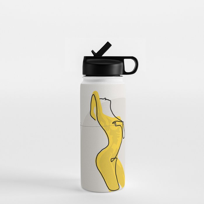 Mustard Moonlight  Water Bottle Gallery Image 1