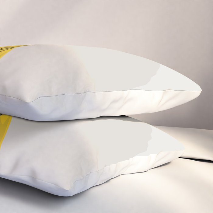 Mustard Moonlight  Pillow Sham Gallery Image 3